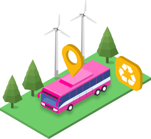 sostenibilidad transporte de empleados